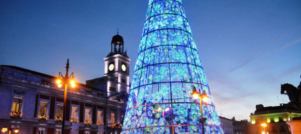 Paseo, Atardecer y Luces de Navidad