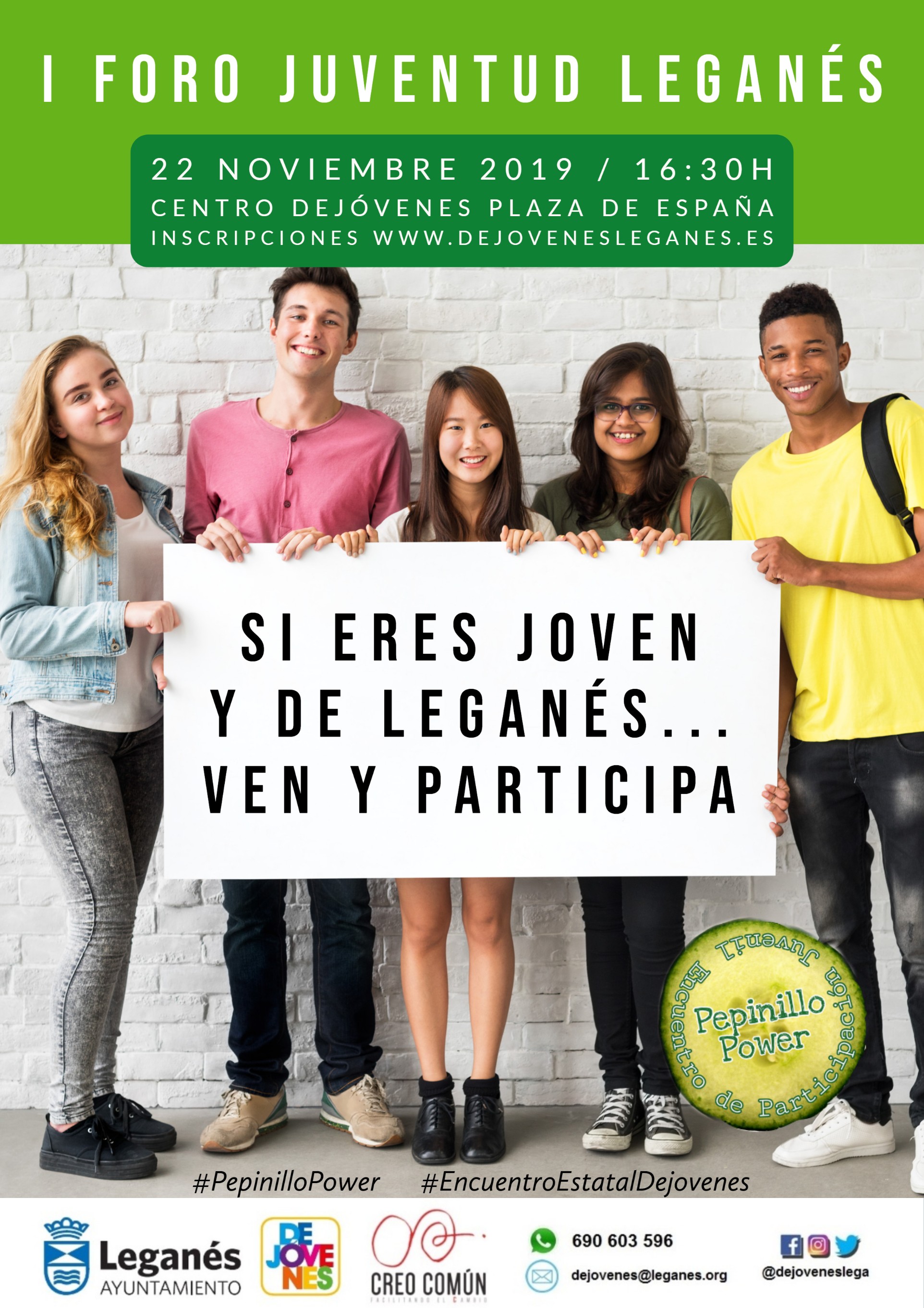 ¡Ven y Participa!